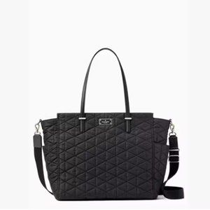 Kate Spade Wilson Road Quilted Kaylie Tote Bag Baby Travel Diaper Purse